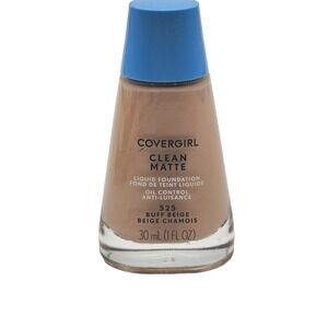 Covergirl Clean Matte Liquid Foundation Buff Beige 525 Oil Control 1 Fl Oz New